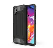 MCC Shockproof Samsung Galaxy A51 Heavy Duty Tough Case Cover A515 [Black]