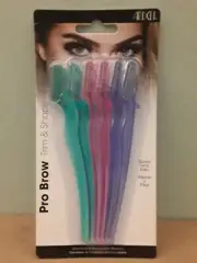 Ardell Pro Brow Trim & Shape Eyebrows Trimmer and Shaper. 6 pieces per pack.