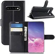 Wallet Phone Case for Samsung Galaxy Note 10 (Black)