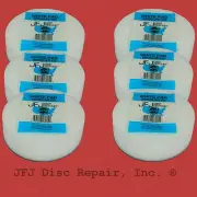 Double Arm machine ONLY (6 JFJ White Buffing Pads )