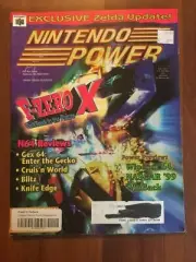 NINTENDO POWER - F- ZERO X FAST TRACK TO THE FUTURE - VOLUME 112