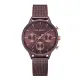 【PAUL HEWITT】德國原廠 38mm 紫紅面 紫紅框 不鏽鋼紫紅色米蘭錶帶 手錶 女錶 母親節(PH-E-DM-DM-53S)
