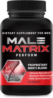 Male Matrix XL- Enlargement Pills for Men- Amplify Male Size- Extend in Lengt...