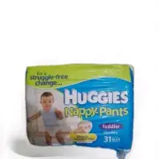 Huggies Toddler Nappy Pants For Boys 10-15kg 31 Pack