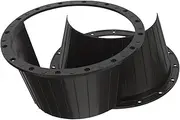 2Pcs Splashproof Car Speaker Rings Durable Adapter for Speakers Vehicle Accessories Easy Installation Protects From Dirt and Stains