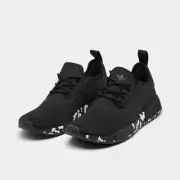 Adidas NMD R1 Casual Shoes Black / White Sz 8 GZ4306