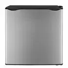 2.12 cu. ft. Manual Defrost Mini Chest Freezer 17.52 in. Silver