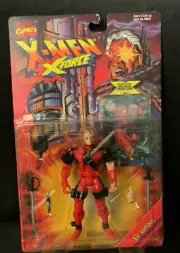 Marvel X-Men X-Force Deadpool Figure NEW factory sealed w/Marvel Universe Card