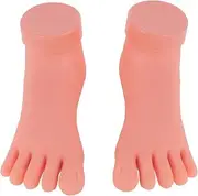 OHPHCALL Foot Nail Practice Model Manicure and Mold Nail Art Training Tool Real Touch Lightweight for Lady Girl