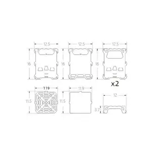 鎧斯Keith Ti2201 極輕量可拆式純鈦柴火爐(附收納袋)【野外營】