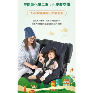 【Combi】原廠福利品｜Shelly ISOFIX 成長型 汽車安全座椅｜2-12歲｜汽座 兒童座椅 成長型座椅｜