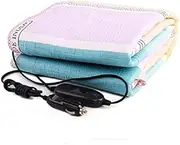 Car Electric Warming Heating Blanket Pad Shoulder Neck Mobile Heating Shawl USB Cigarette Lighter Charge Electric Blankets