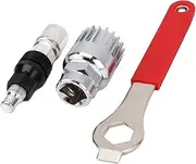 NULYLU 1 Set Professional Bike Crank Puller Tool Convenient Multi Function Wrench for Outdoor Bicycle Maintenance Lightweight Durable Construction Essential Bike Repair Kit