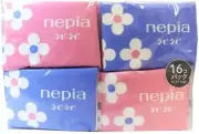Nepia Flushable Pocket Tissue Paper 16 Packs x 4