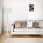 Carter Floor Lamp in Matt White