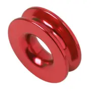 Red Winch Snatch Recovery Ring 41000 lbs For Soft Shackle ATV UTV Truck Recovery