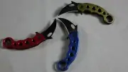 Folding Pocket Knife Morphing Karambit 1065 SS Blade Low Profile Pocket Knife