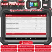 LAUNCH X431 PRO DYNO Auto Diagnostic Tool ECU Coding Bi-directional Test >X431 V
