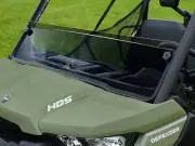 Spike Short Windshield Tinted #77-2250-T Can-Am Defender