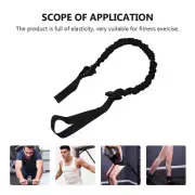 4 Pcs Roller Wheel with Elastic Straps Ab Resistance Band Abdominal String
