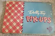 Vintage 1949 Dolly Toy Pin-Ups Jack & Jill Wall Hanging Nursery SEALED! Rare!