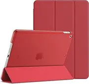 JETech Case for iPad 10.2-Inch (2021/2020/2019 Model, 9/8/7 Generation), Auto Wake/Sleep Cover (Red)