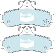 Bendix General CT Rear Brake Pad Set for Toyota Aurion MCX10R 3.0L 1MZ-FE Petrol (for: Toyota)