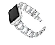 Fashion Stainless Steel Metal Shiny D-chain Strap for Apple Watch Apple Hand Iwatch5 4 3 2 1-1
