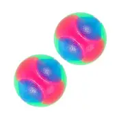 Light Dog Balls Flashing Elastic Glow in the Dark Interactive Pet Toys9652