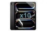 10x Soft Pet Film Screen Protector for Apple iPad PRO 13'' M4 7th Gen 2024 2025 Bulk Anti-scratch Guard