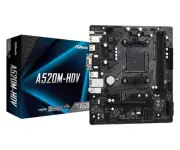 ASRock A520M-HDV Supports AMD AM4 Socket Ryzenâ„¢ 3000 4000 G-Series and 5000