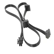 6Pin Male to SATAX3 Power Supply Splitter Cable for Corsair RM RMX Modulars