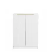630*585*880mm Otti Bondi White Moisture Resistant Plywood 630 Floor Standing Base Cabinet