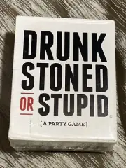 "Drunk Stoned Or Stupid" - Party Game - 250 Cards - Adult Game NEW