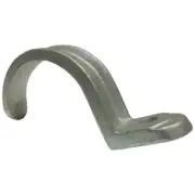 Generic 4" Rigid Straps One Hole - Hot Dip Galvanized - Malleable Iron