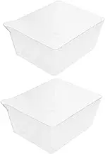 2Pcs Scale Bowls Reusable Kitchen Weighing Tray for Food Prep Food Scale Tray Easy to Clean for Cooking and Portioning