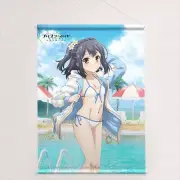 [W suede Tapestry Wall scroll] Miyu Fate/kaleid liner Prisma Illya B2 size New