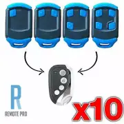 10 x Centsys/Centurion NOVA Blue Gate/Garage Remote Control Replacement