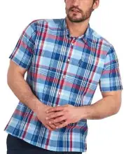 Barbour L86925 Mens Sky Preston Shirt Size L
