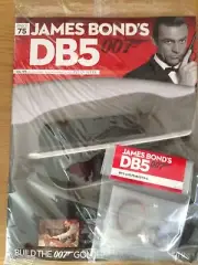 EAGLEMOSS 1/8 BUILD JAMES BOND 007 ASTON MARTIN DB5 ISSUE 75 NEW SEALED WITH MAG