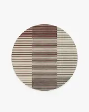 185' Round | Machine Washable Runner Rug | Kid & Pet Friendly | Indoor Rug | Gradasi Sumac Rug | Ruggable