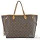 【8.8成新】茱麗葉精品 Louis Vuitton M40157 NEVERFULL GM 經典花紋束口包.大#564現金價$19,800