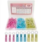 120PCS Spade Ring Splice Butt Connectors Assortment Wire Connectors Kit