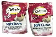 CALTRATE VANILLA Creme Calcium +D Chews 60 ct ( 2 pack )