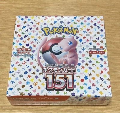Pokemon Card 151 Booster Box Japanese SV2a Shrink Wrap #79