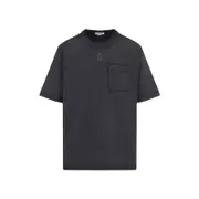 [Alexander Mcqueen] Alexander Mcqueen-Black Cotton T-Shirt-Uomo M STAND