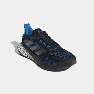 Adidas 4DFWD_Pulse M GX2991 男 慢跑鞋 運動 訓練 路跑 4D中底 支撐 透氣 黑藍