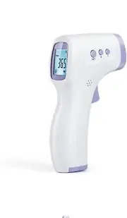 Handheld Non-Contact Thermometer, Digital Forehead Thermometer with LCD Display