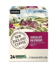 Rare NIB 24 Kcup Pod New England Chocolate Raspberry Strudel Brew Mother Spring