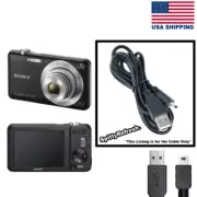 Sony Cybershot DSC W710 B USB Power Cable - USB Transfer Cord Replacement